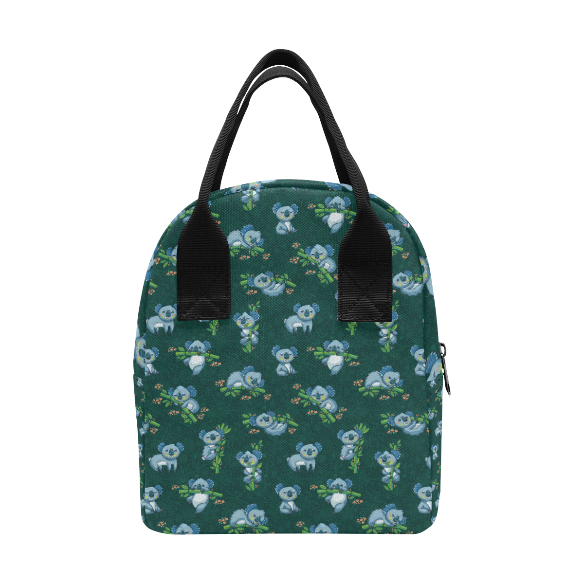 Koala Blue Design Print Insulated Lunch Bag