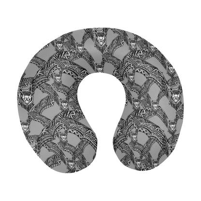 Bat Pattern Print Design 04 U-Shaped Travel Neck Pillow