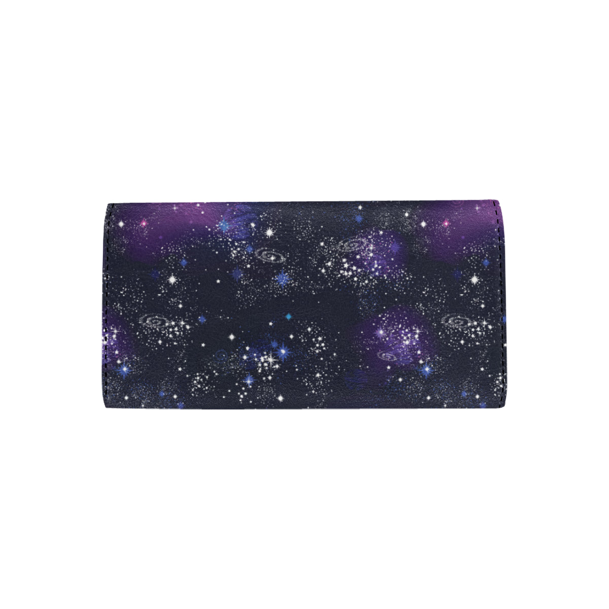 Cosmic Pattern Print Design 03 Women's Trifold Wallet