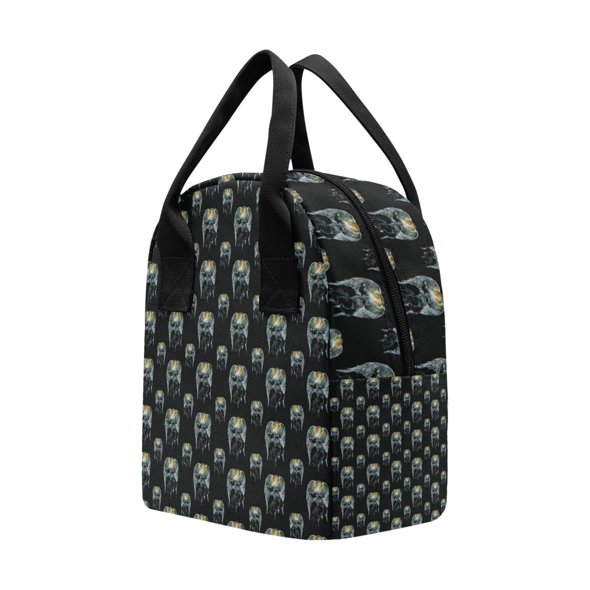 Angel with Wings Cute Design Print Insulated Lunch Bag