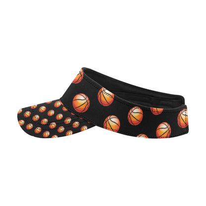 Basketball Pattern Print Design 01 Unisex Sun Visor