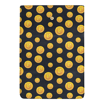 Bitcoin Pattern Print Design DO04 Women's Trifold Wallet