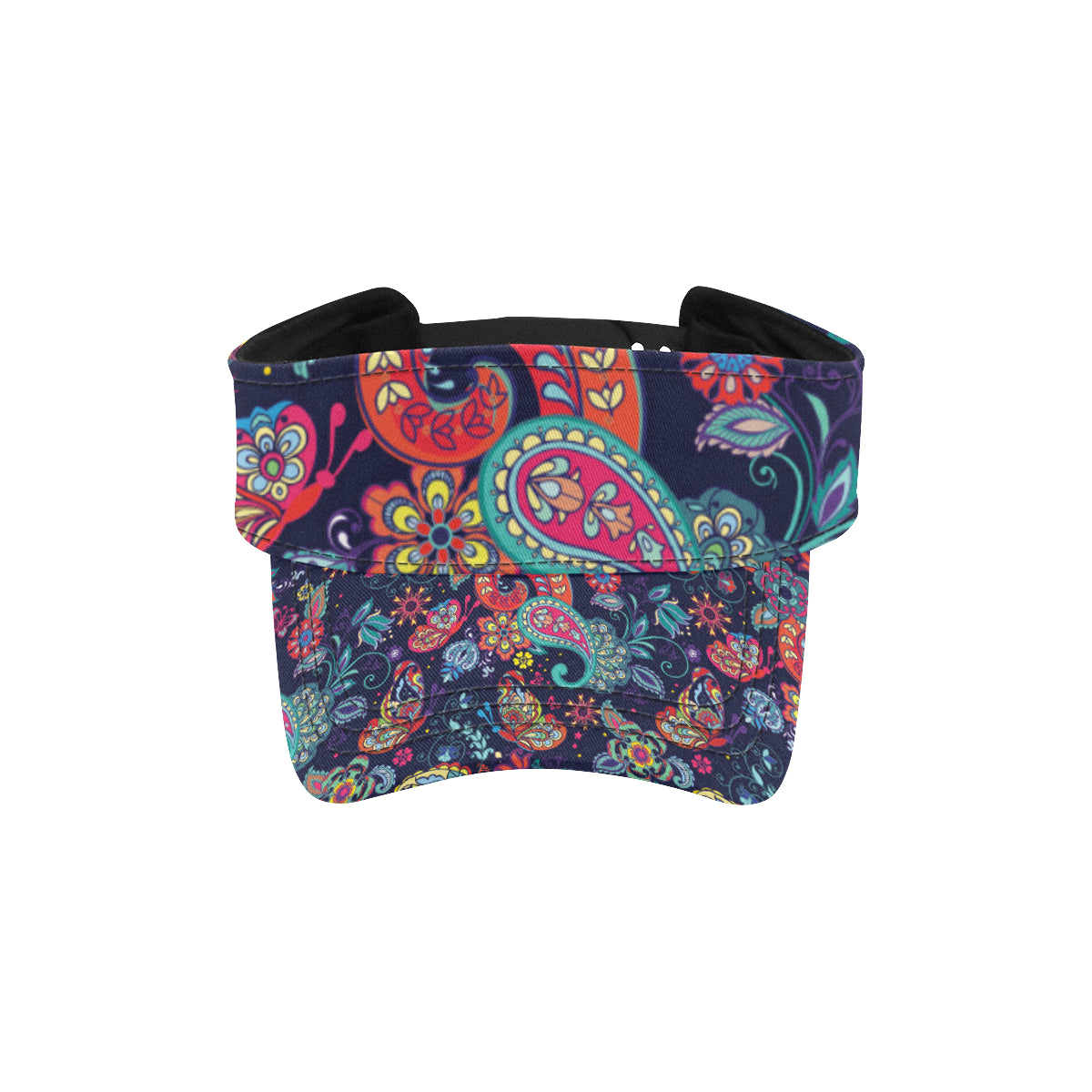 Paisley Boho Pattern Print Design A06 Unisex Sun Visor