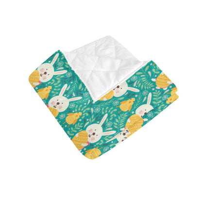 Easter Eggs Pattern Print Design RB02 Premium Quilt