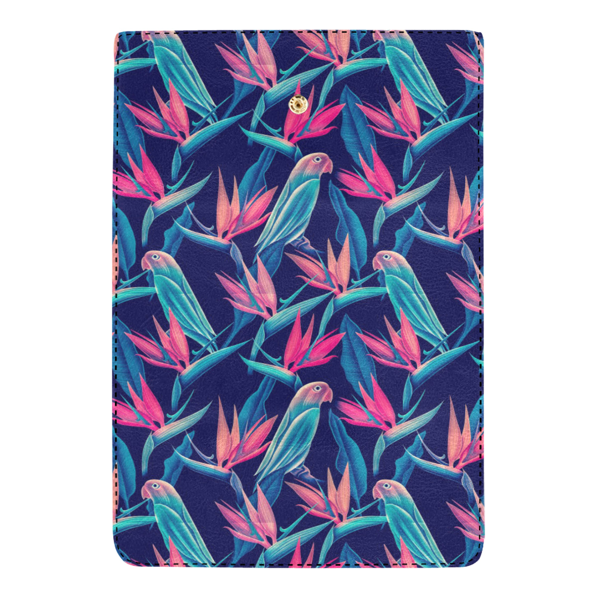 Tropical Flower Pattern Print Design TF024 Women's Trifold Wallet