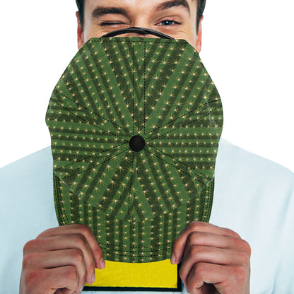 Cactus Skin Print Pattern Snapback Cap