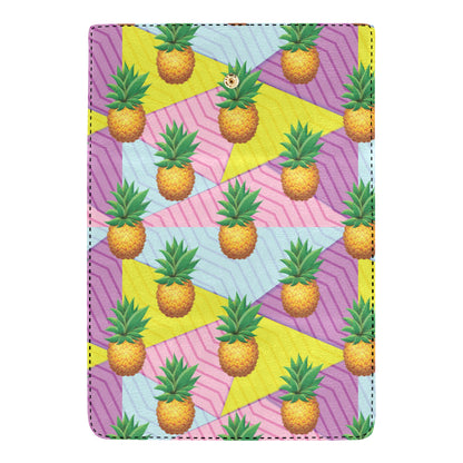 Pineapple Pattern Print Design PP05 Women's Trifold Wallet