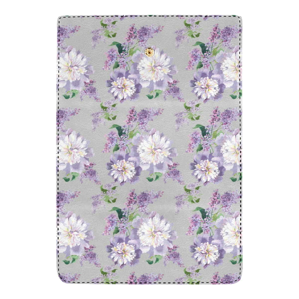 Lilac Pattern Print Design LI07 Women's Trifold Wallet