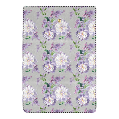 Lilac Pattern Print Design LI07 Women's Trifold Wallet