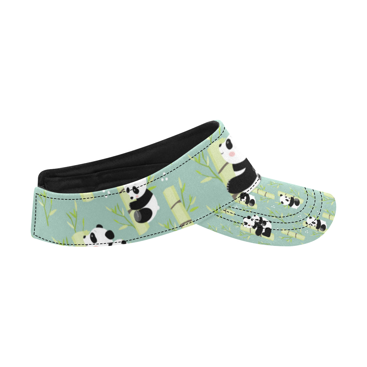 Panda Pattern Print Design A03 Unisex Sun Visor