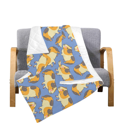 Guinea Pig Pattern Print Design 01 Premium Quilt