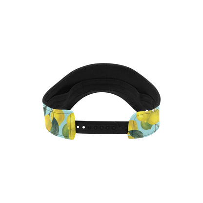 Lemon Pattern Print Design LM05 Unisex Sun Visor