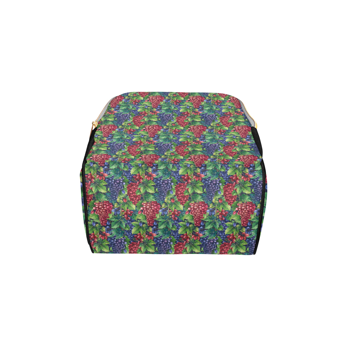 Grape Pattern Print Design GP02 Diaper Bag Backpack