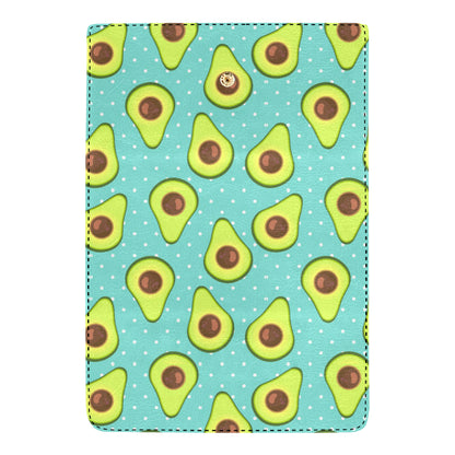 Avocado Pattern Print Design AC012 Women's Trifold Wallet