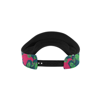 Zombie Themed Design Pattern Print Unisex Sun Visor