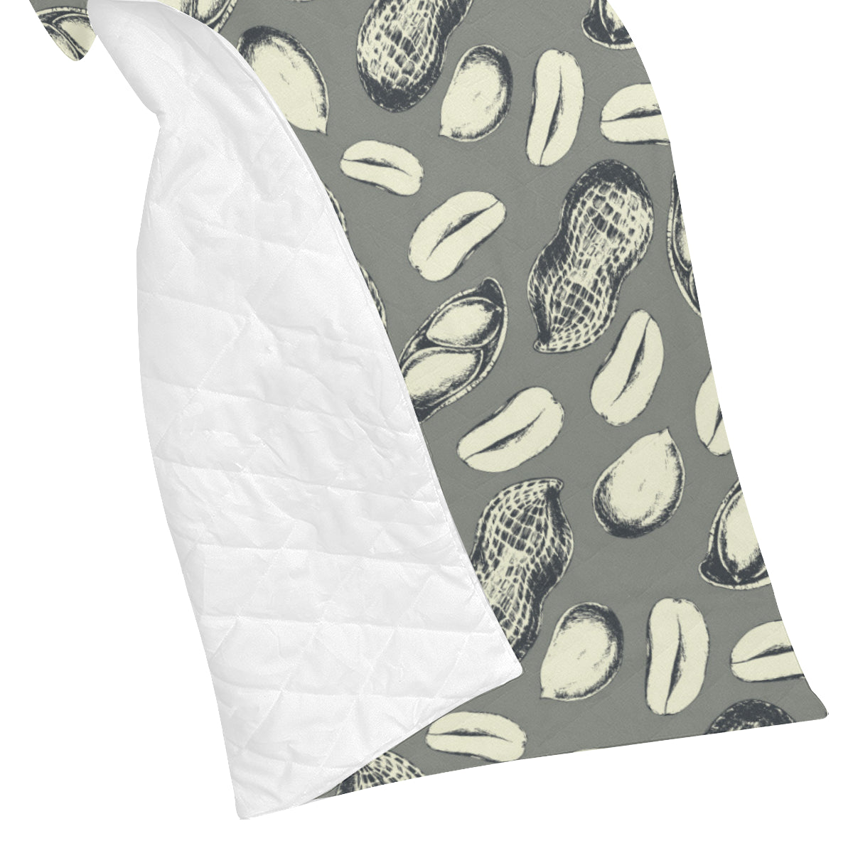 Peanut Pattern Print Design A01 Premium Quilt