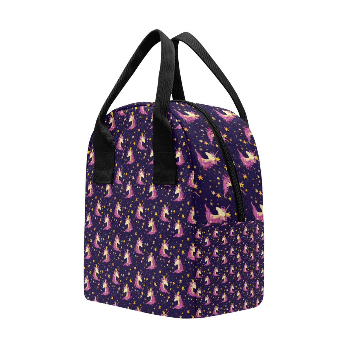 Unicorn Princess Star Sparkle Insulated Lunch Bag