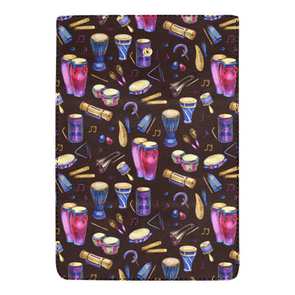 Percussion Neon Pattern Print Design 04 Women's Trifold Wallet