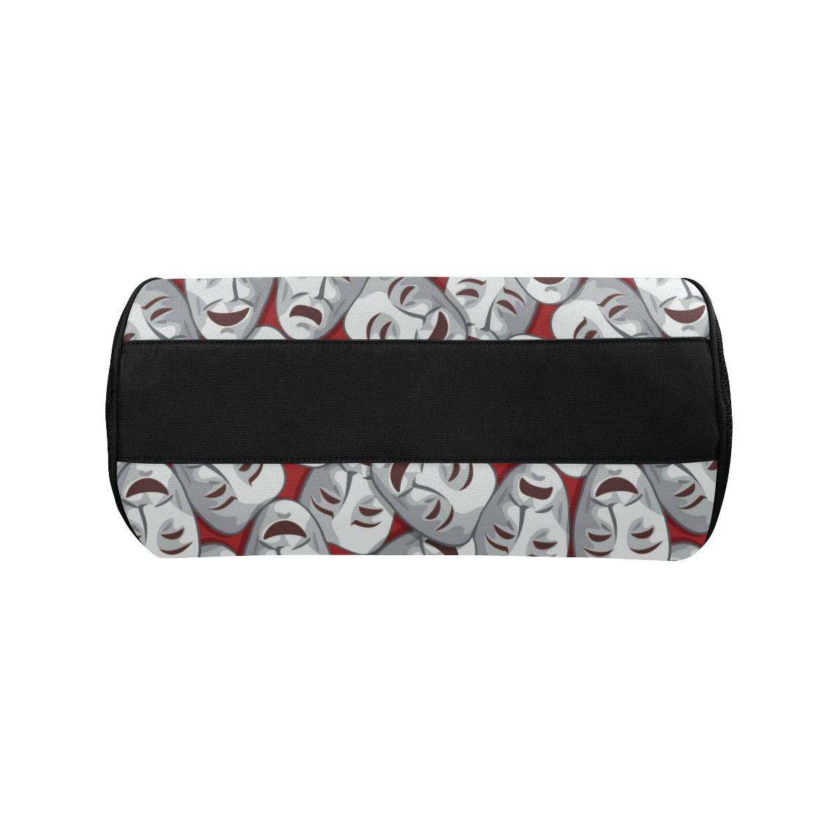 Acting Mask Pattern Print Design 01 Duffel Bag