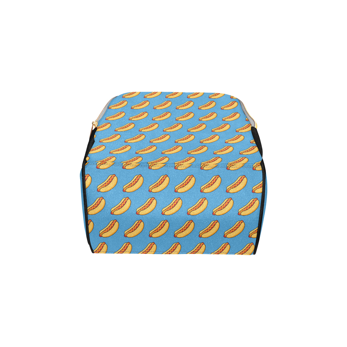Hot Dog Pattern Print Design 02 Diaper Bag Backpack
