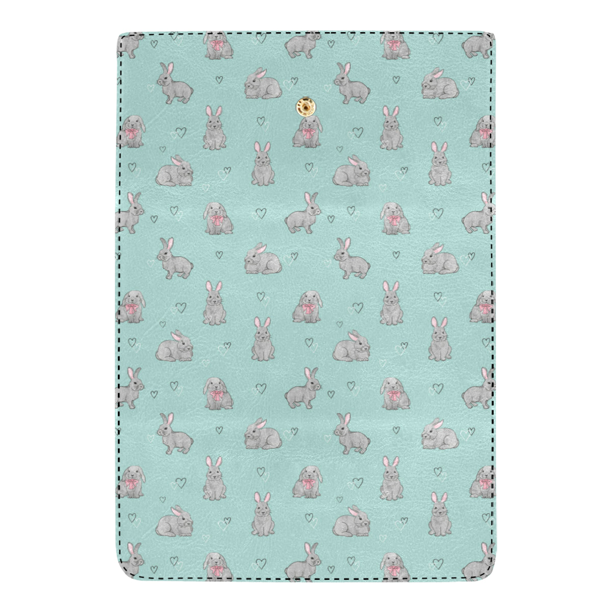 Bunny Pattern Print Design 02 Women's Trifold Wallet
