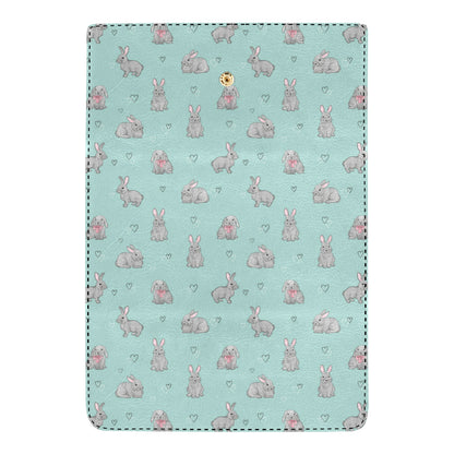 Bunny Pattern Print Design 02 Women's Trifold Wallet