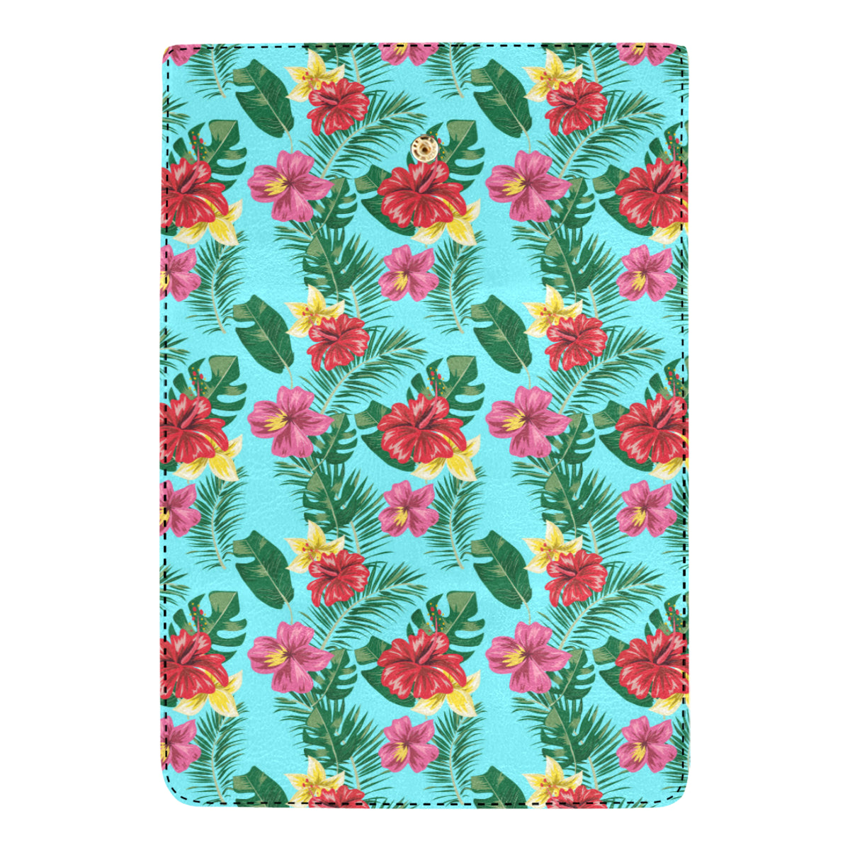 Hibiscus Hawaiian Flower Women's Trifold Wallet
