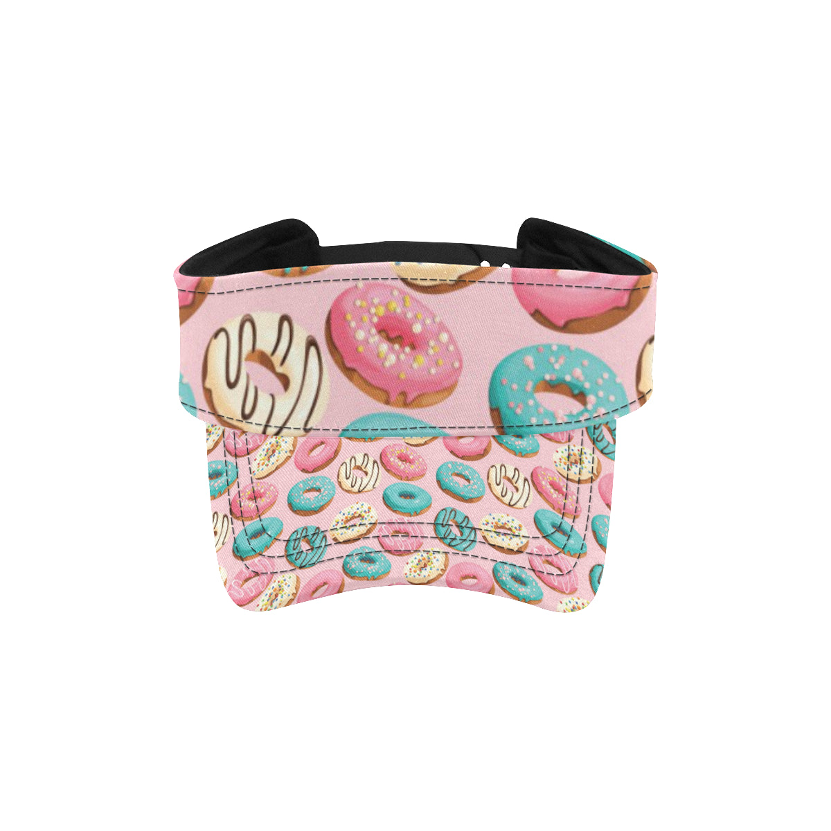 Donut Pattern Print Design DN06 Unisex Sun Visor