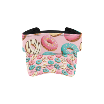 Donut Pattern Print Design DN06 Unisex Sun Visor