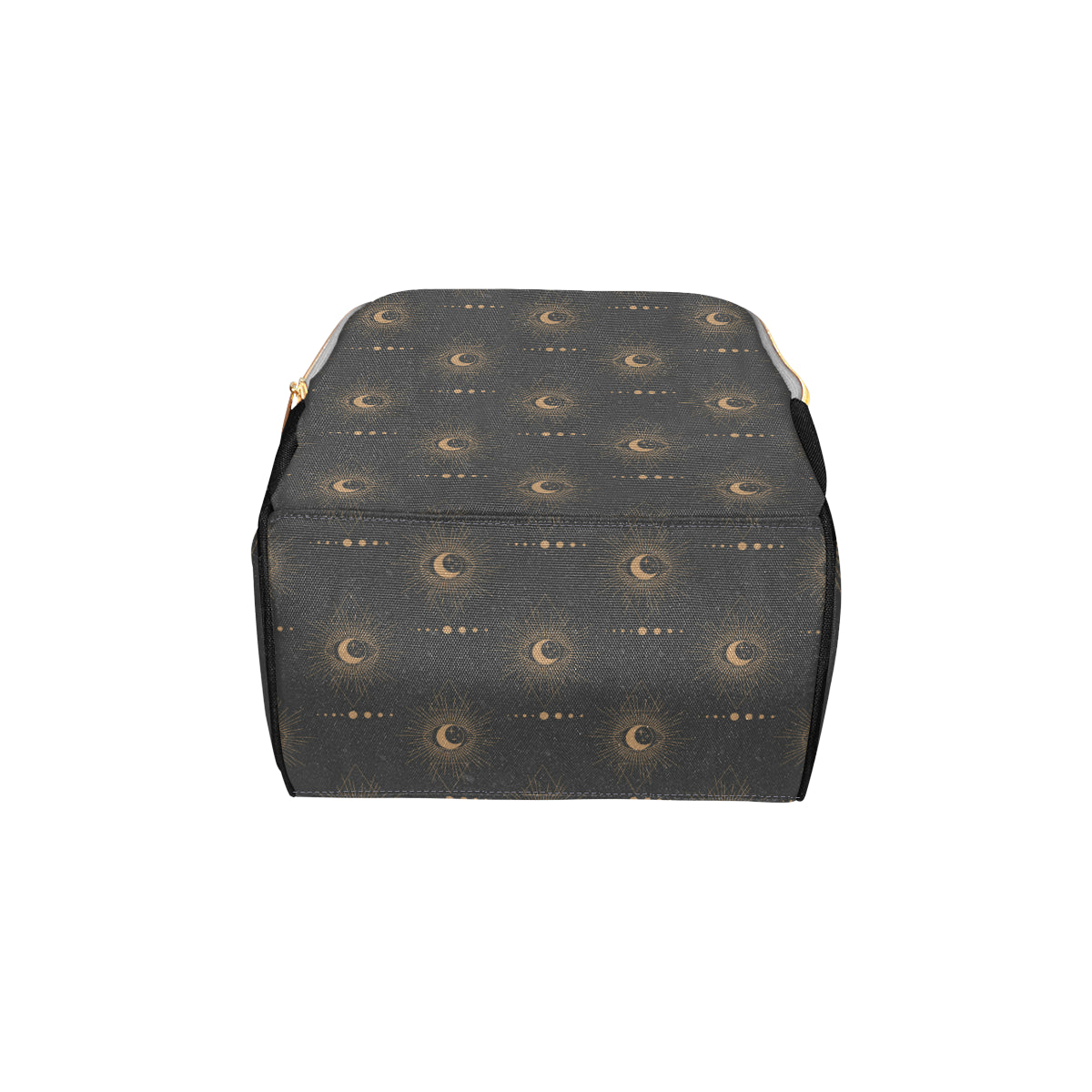Moon Boho Pattern Print Design 02 Diaper Bag Backpack