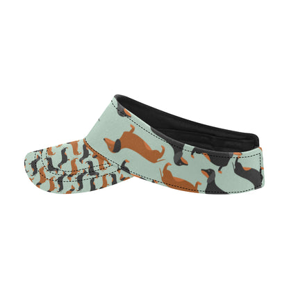 Dachshund Cute Print Pattern Unisex Sun Visor