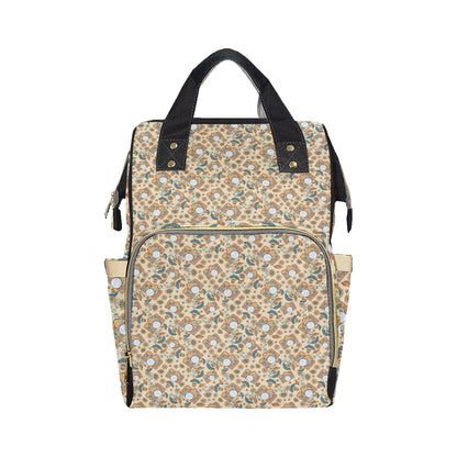 Camera Pattern Print Design 05 Diaper Bag Backpack