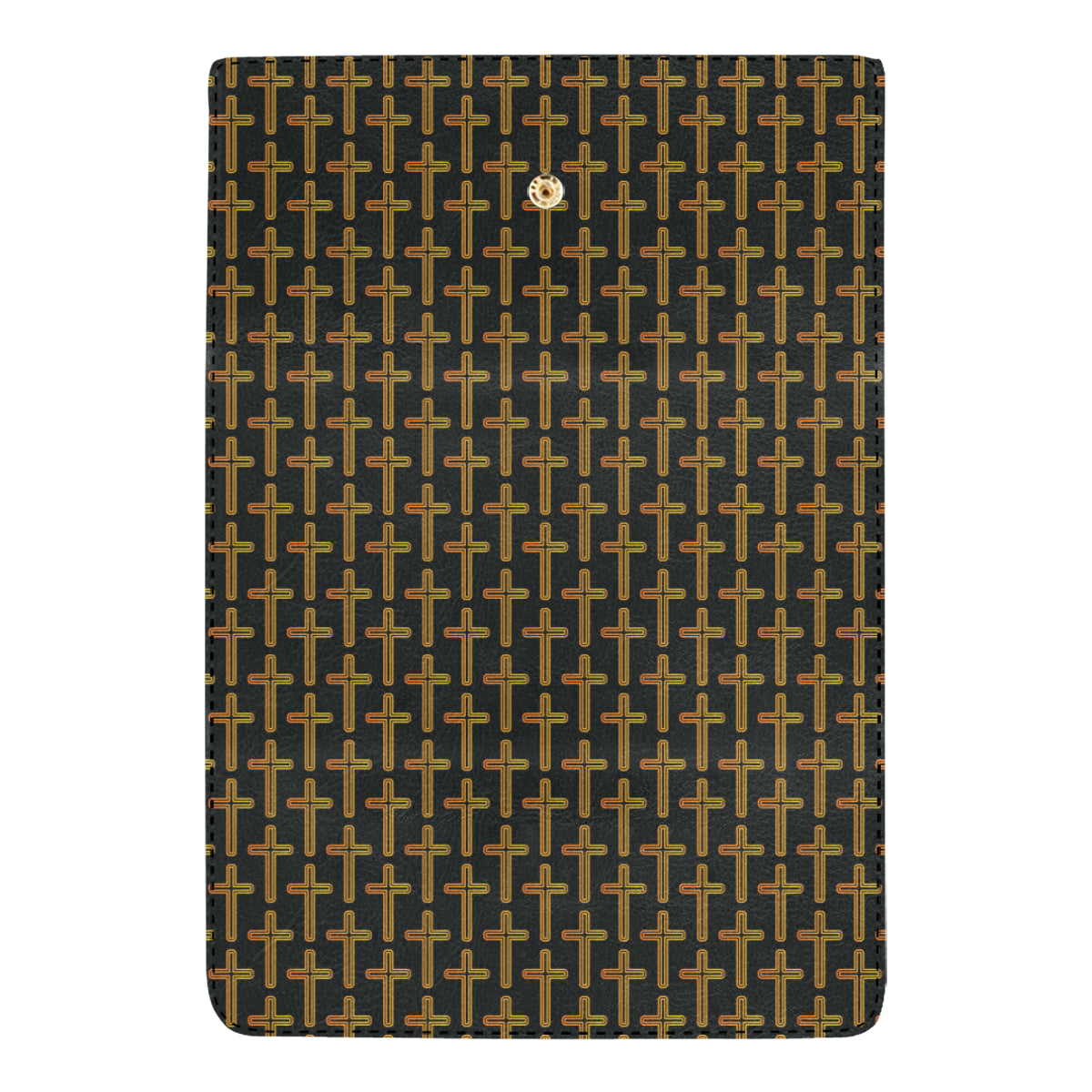 Cross Pattern Print Design 02 Women's Trifold Wallet