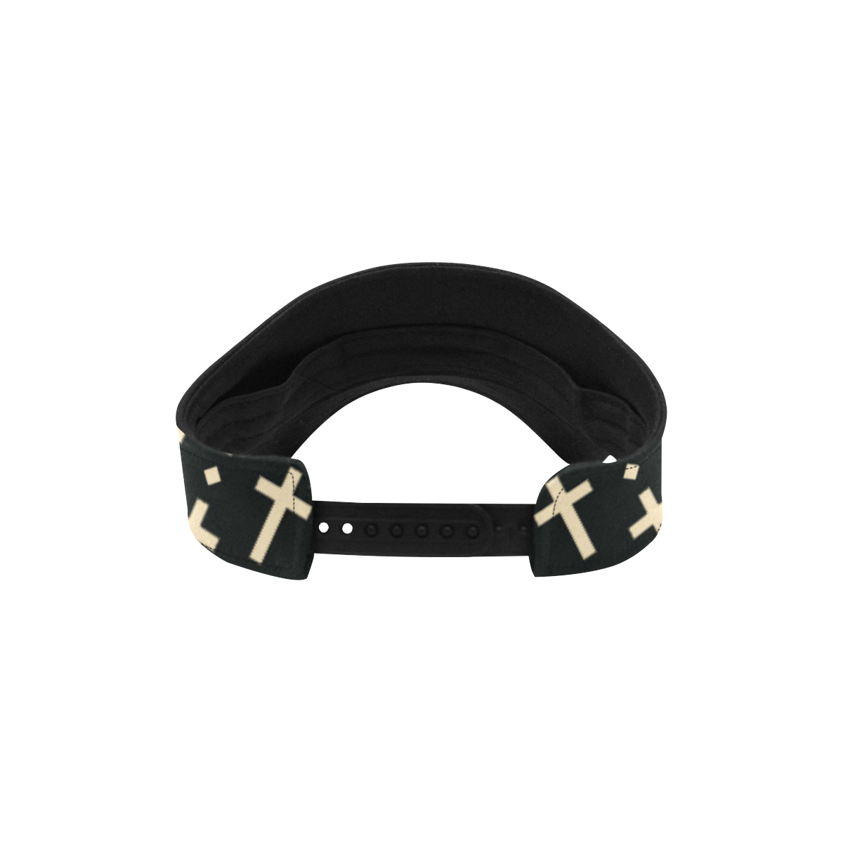 Cross Pattern Print Design 03 Unisex Sun Visor
