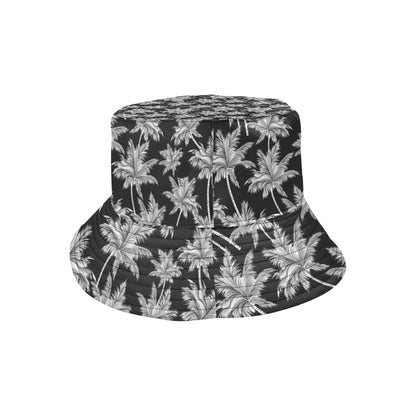 Palm Tree Pattern Print Design PT03 Unisex Bucket Hat