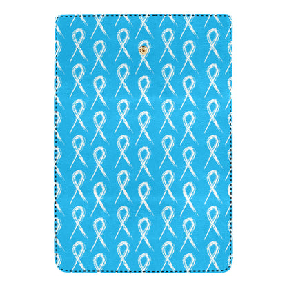 Prostate cancer Pattern Print Design A03 Women's Trifold Wallet