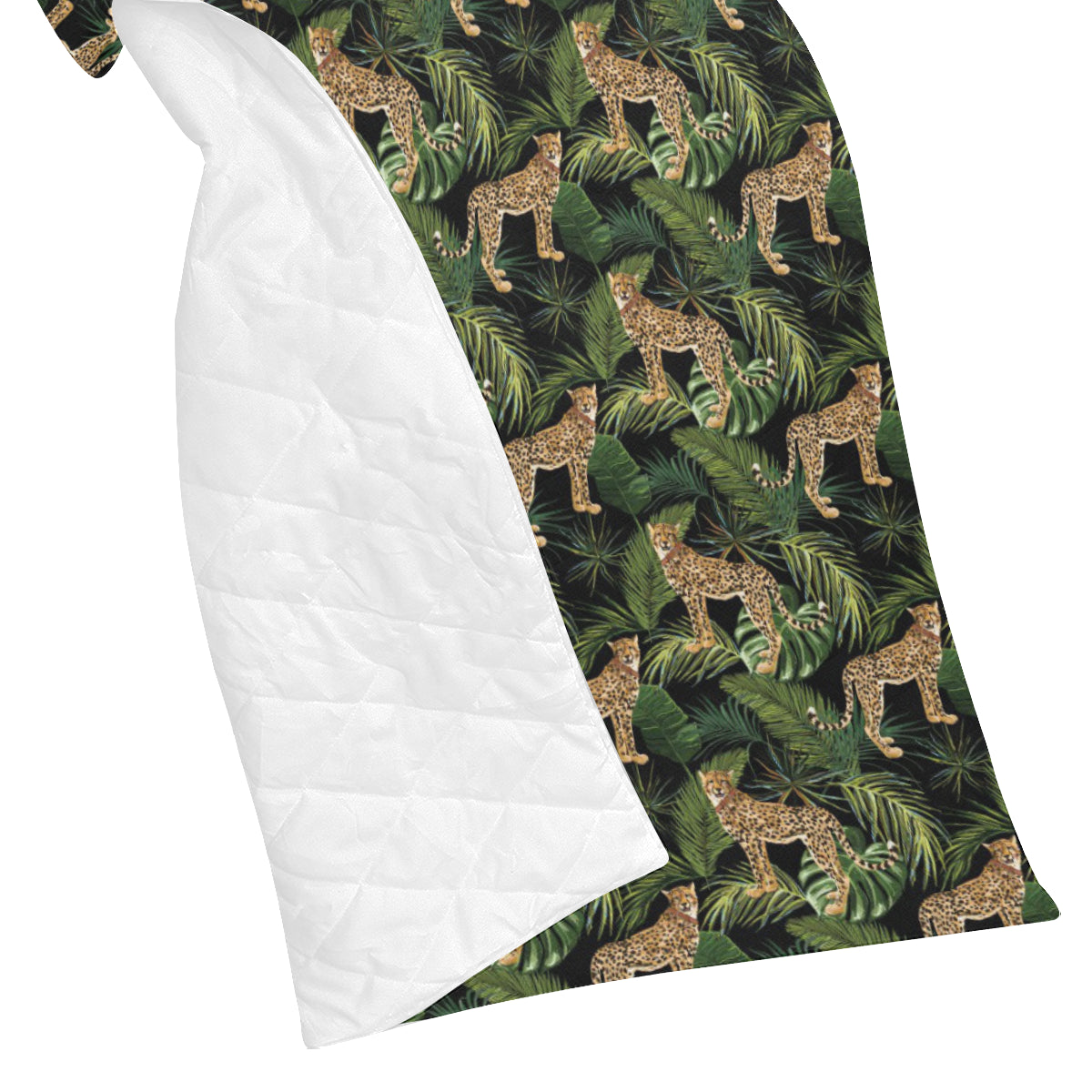 Cheetah Pattern Print Design 05 Premium Quilt