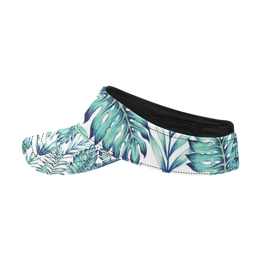 Pattern Tropical Palm Leaves Unisex Sun Visor