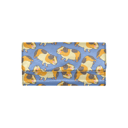Guinea Pig Pattern Print Design 01 Women's Trifold Wallet