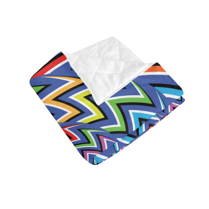 Optical illusion Pattern Print Design A02 Premium Quilt