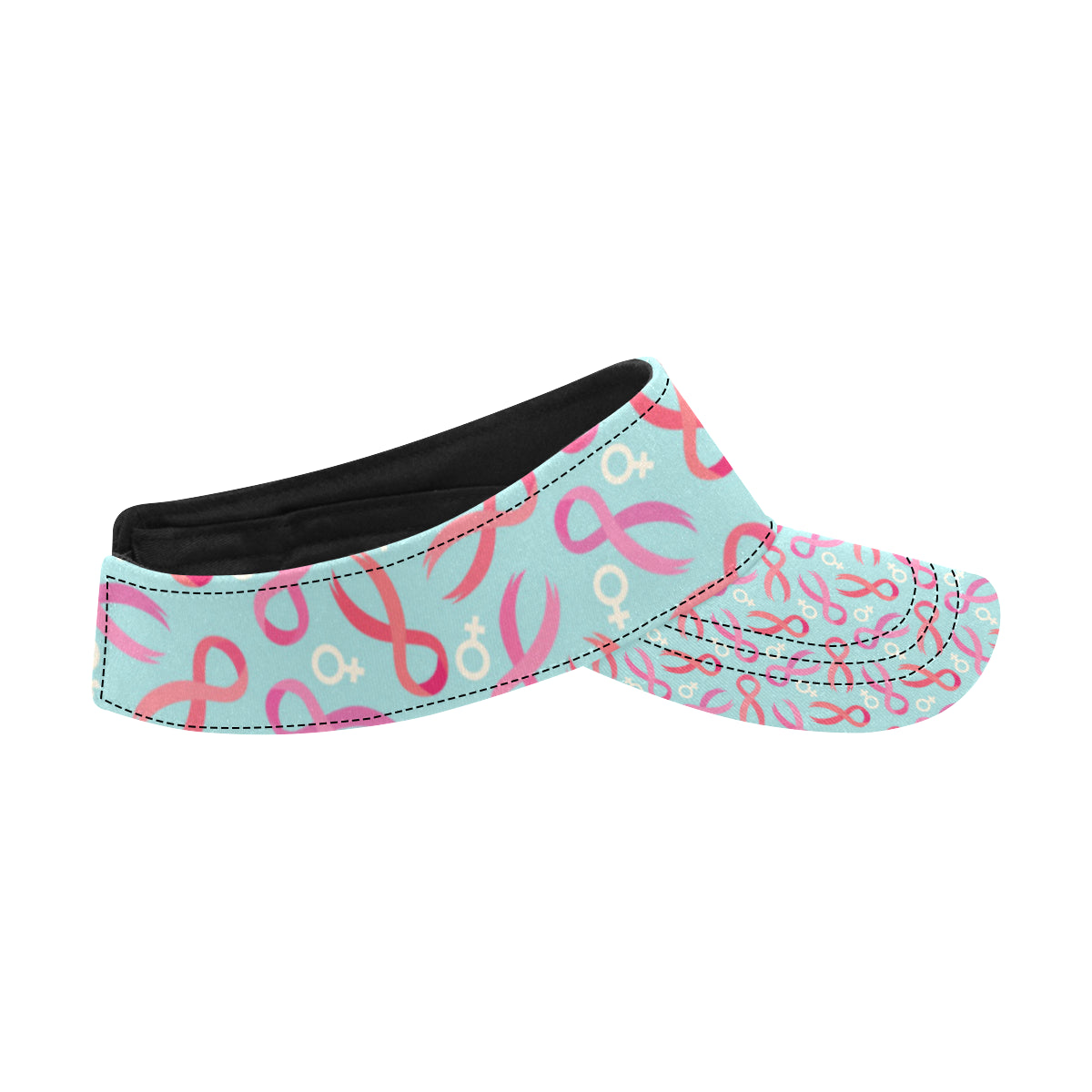 Breast cancer Pattern Print Design 03 Unisex Sun Visor