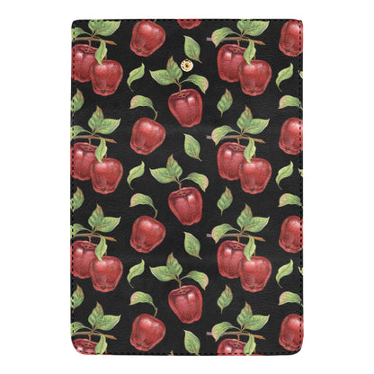 Apple Pattern Print Design AP011 Women's Trifold Wallet