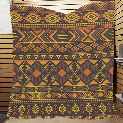Navajo Pattern Print Design A06 Premium Quilt