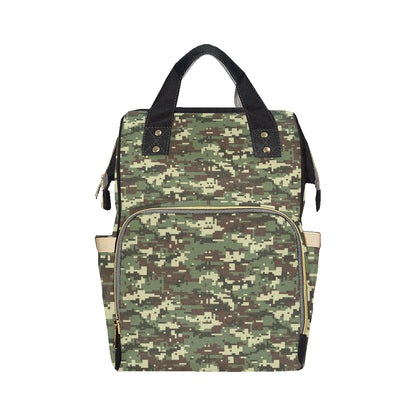ACU Digital Army Camouflage Diaper Bag Backpack