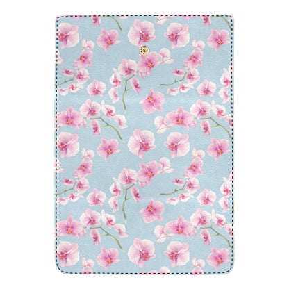 Orchid Pattern Print Design A01 Women's Trifold Wallet