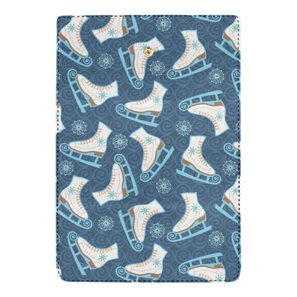 Ice Skate Pattern Print Design 01 Women's Trifold Wallet