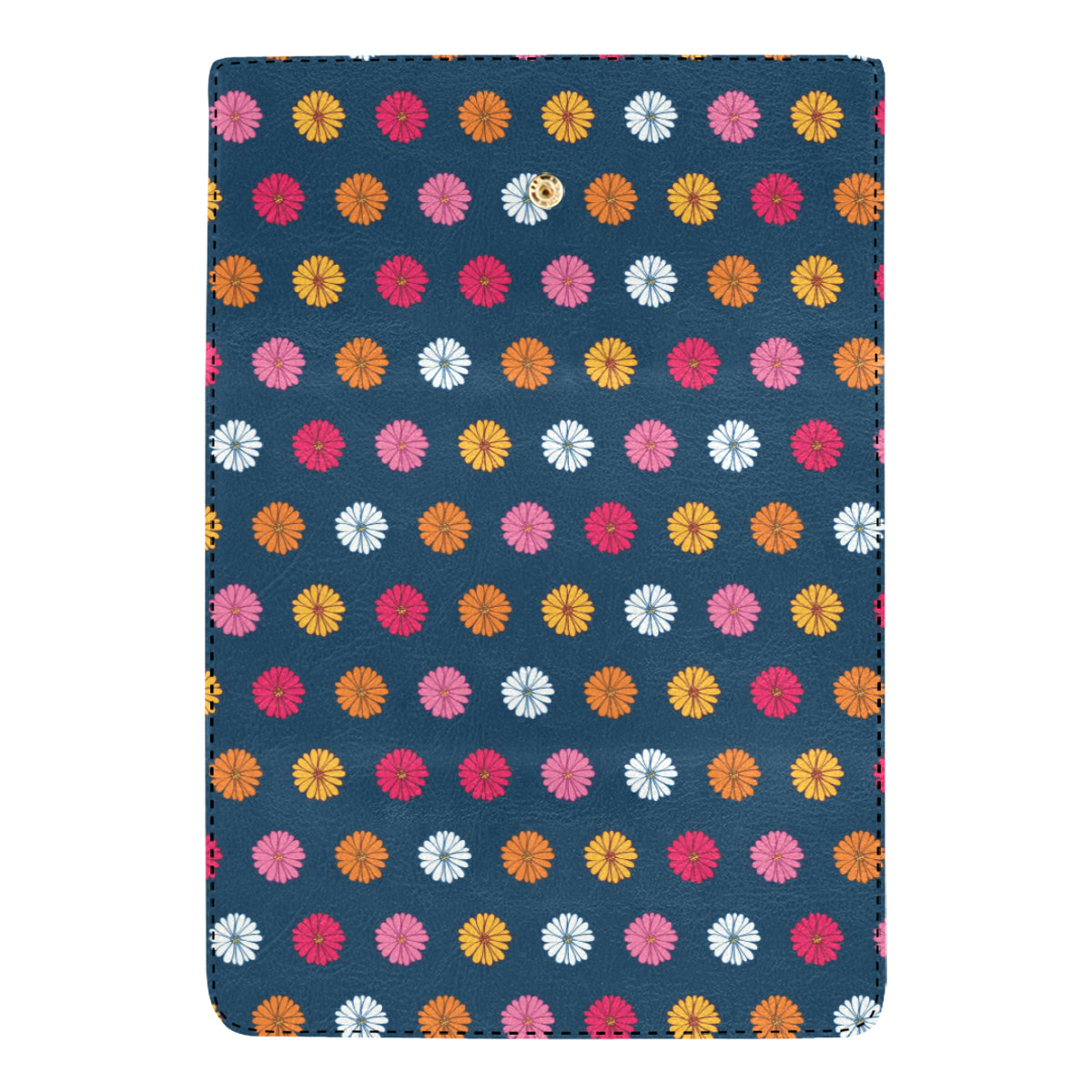Gerberas Pattern Print Design GB06 Women's Trifold Wallet