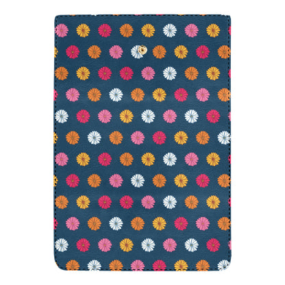 Gerberas Pattern Print Design GB06 Women's Trifold Wallet