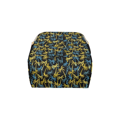Palm Tree Pattern Diaper Bag Backpack