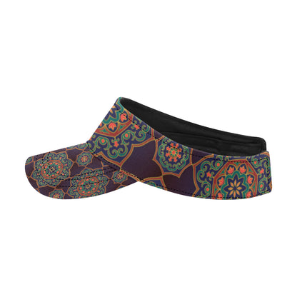 Medallion Pattern Print Design 03 Unisex Sun Visor
